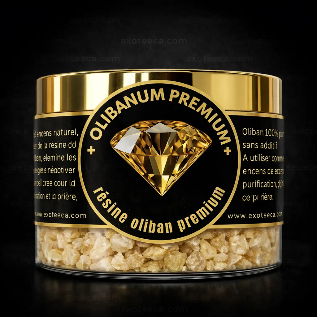 Encens Oliban Naturel - Résine Boswellia Sacrée | Vertus Spirituelles & Purification
