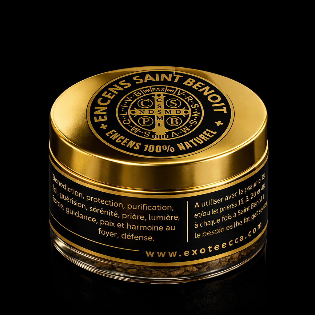Encens Saint Benoît - Encens de désenvoutement, de déblocage et d'exorcisme